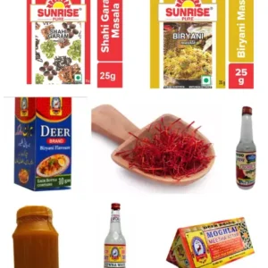Bengali Biryani Masala Super Combo Pack (Ingredients)