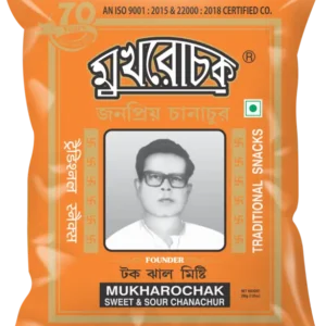 Mukharochak Namkeen Sweet and Sour Chanachur - 200 Grams