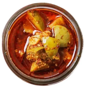 Aam Tel / Aam Ka Achar (Sun Dried Raw Mango Pickle in oil) - 400 Gram