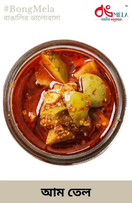 Aam Tel / Aam Ka Achar (Sun Dried Raw Mango Pickle in oil) - 400 Gram