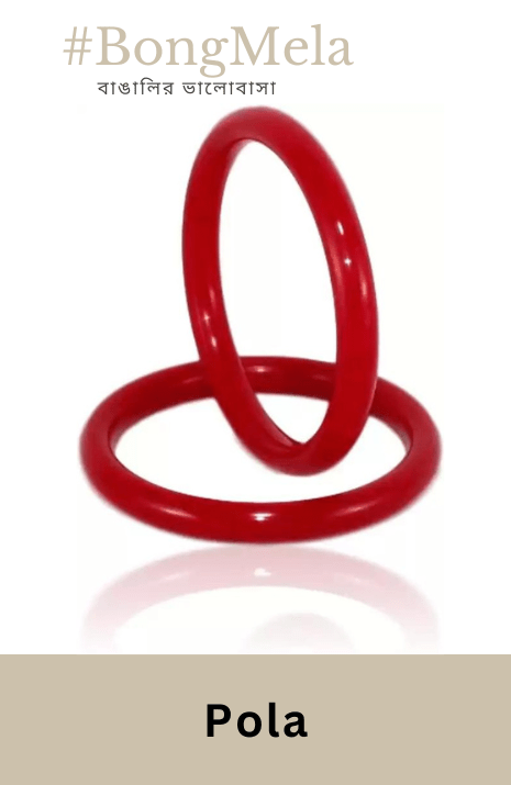 Original Red Pola Bangles For Women