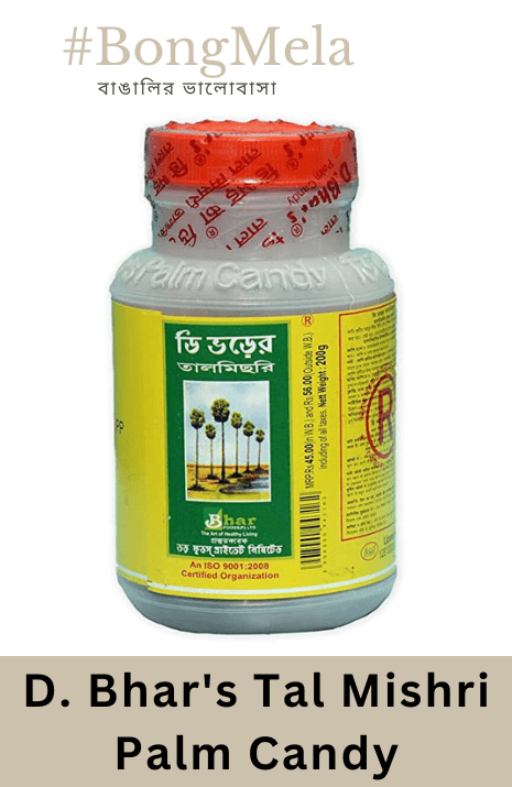 D. Bhar's Natural Tal Mishri Palm Candy - 200 Grams